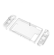 全城熱賣 - 任天堂 switch 透明水晶閃粉保護殼套PC分體式保護殼switch保護套（switch水晶殼）