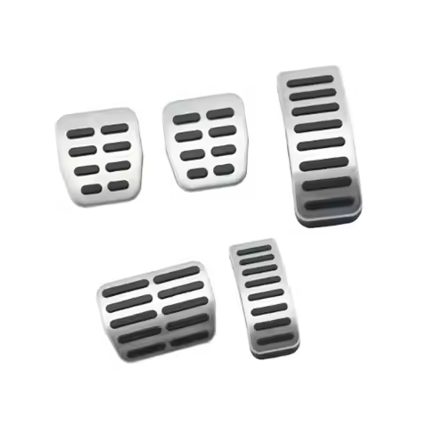 Stainless steel Car pedal Cover For Audi A3 For VW Polo 6N 9N 6R jetta MK4 For Skoda Fabia For Seat 