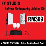 STUDIO LIGHTING BULD SET KIT WITH SOFT BOX