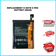 TC H MI NOTE 6 PRO BATTERY (BN48)