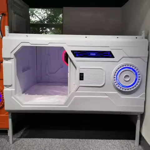 Space capsule sleeping bed single intelligent esports hotel guesthouse equipment home sleeping pod,b