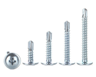 500PCS Pan head screw Cross recessed washer head screw Hardiflex screw 1/2inch 5/8inch 3/4inch 1inch