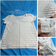 SMK51 [98% New] High Quality Women's Lace Blouse SHIPS Japan VIP Selection