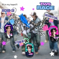 TWS RACE BAGCHARM KEYCHAIN F1 MILKYPURPLEE F1 Keychain