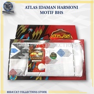 Sarung ATLAS Idaman 555 Harmoni Motif BHS Putih
