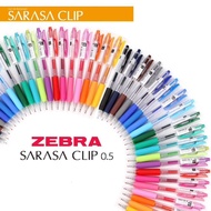 Zebra Sarasa Clip Gel Pen JJ15 0.5mm 0.7mm Writing 20colors