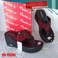 sandal calbi wanita harga[ promo bayar di rumah] model daun jepit kwalitas bagus empuk di pake ringa