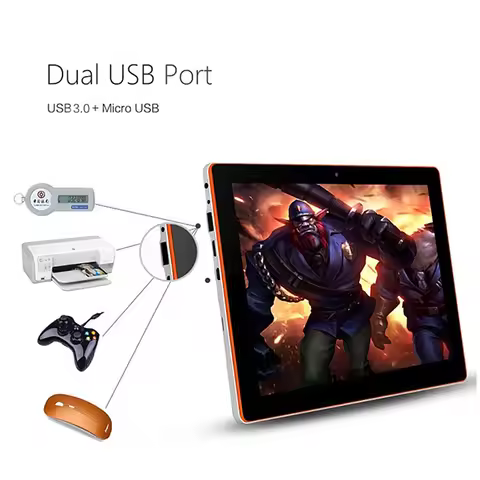 10.6 INCH C24S Tablet PC 2GB RAM 32GB eMMC WINDOWS 10 Z3735F CPU 1366 x 768 IPS Screen 6600mAh USB 3