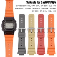 [SM]Wristwatch Strap Waterproof Breathable Soft Smart Watch Band Replacement for Casio DW-6900/GW-M5610/DW-5600E