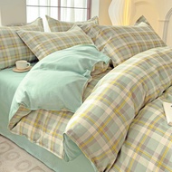 YIJIA#四合一床单套装 Cotton Bed Sheet Quilt Cover#YIJIA