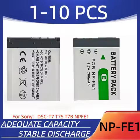 NP-FE1 digital camera battery 750mAh NP-FE1 rechargeable battery, suitable for Sony DSC-T7 T7S T7B N