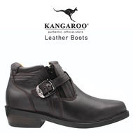 KANGAROO Original Men Genuine Leather 5.5" Boots - Maroon 8364-A3