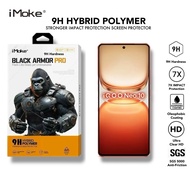 iMoke 9H Black Armor Pro Impact Screen Protector For iQOO Neo 10/9 Pro/9s Pro+