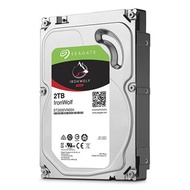 USED (2 Yrs Warranty) - Seagate Ironwolf NAS Internal Hard Drive SATA (2TB/3.5''/5900RPM) ST2000VN004