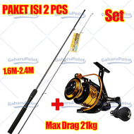 【# Beli 1 Dapat 28 #】 joran pancing full set/pancing 1 set lengkap kuat/joran pancing 1 set murah/Jo