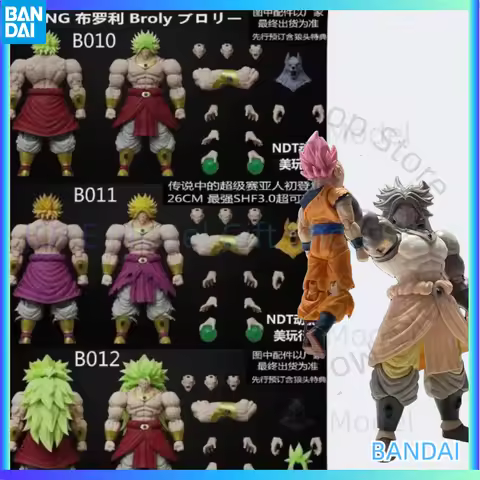 New Great Model GM Beast Deities Kong Studio Dragon Ball SHF Broli Super Saiyan Norse Gods Fenrir B0