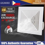 Hot selle0t14ev GOLDHORSE Ceiling Ventilation Fan Household Exhaust Fan 6 inch/8 inch/10 inch