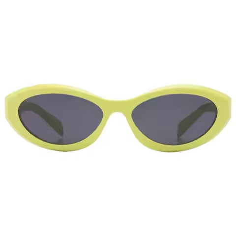 Prada | Dark Gray Oval Ladies Sunglasses PR 26ZS 13L08Z 55