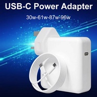96W/87W/61W/30W USB C Power Adapter For Macbook Air A2337 A2179 Mac Pro A2338 A1990 A2141 PD Type C 