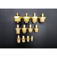C. c. German Standard Direct Injection Butter Nozzle Marine Butter Nozzle DIN71412 Copper Iron Digge