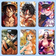 Vshq One Piece Luffy Sauron Luggage Tag Boarding Pass Consignment Pass Bank Card Holder Bus Card Hol