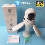 NEW V380 Pro Bulb Camera 8MP 360 Panorama PTZ WiFi IP Kamera CCTV + Light Bulb support onvif