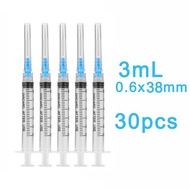 Mack8 Industry Syringe With Luer Lock 1ml 3ml 5ml Syringes Needles Injector