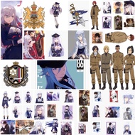 86 Eighty six anime stickers 30-60 different pieces/ 86- Eighty six stickers