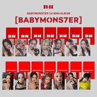 1-7pcs BM VCE Lomo Cards BABYMONS7ER ID Photo Signed Polarid FOREVER Photocards Ahyeon Asa Chiquita 