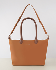 Merche Tas Bahu Wanita Alice Large Brown Label