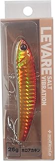 Shares SOLFIESTA LEVARE SALT VIBRATION Lure, Holo Red Gold, 0.9 oz (26 g)