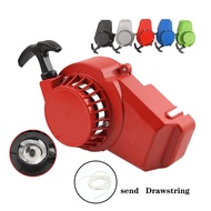 Aluminum Pull Start Recoil Starter Part For 2 Stroke 47cc 49cc Engine Pocket Bike Mini Moto Dirt Kid