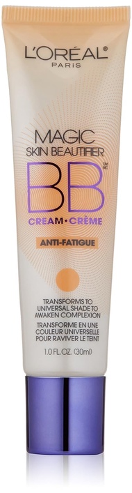 L'Oréal Paris Makeup Magic Skin Beautifier BB Cream Tinted Moisturizer, Anti-Fatigue, 1 fl oz, 1 Cou