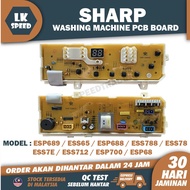 ESP689 ESS65 ESP688 ESS788 ESS78 ESS7E ESS712 ESP700 ESP68 SHARP WASHING MACHINE PCB BOARD / PANEL B