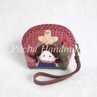 กระเป๋าใส่เหรียญ งานผ้าญี่ปุ่น รุ่น Cute