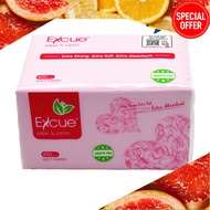 Tisu Muka 4 Lapis, Excue 4 Ply Soft Pack Tissue  (450 sheets/pack)