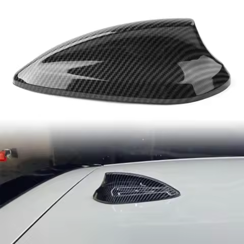 Real Carbon Fiber Car Shark Fin Antenna Aerial Cover For BMW F22 F30 F32 F35 F36 F80 G20 F82 F87 G30