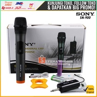Populer Mic Wireless Sony SN-900 Microphone Handhled Single Receiver