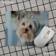 Yorkshire Terrier Dog Puppy Small Mouse Pad PC Computer Mat Rubber PC Computer Gaming Mouse Pad Anime Mousepads Desk Pad