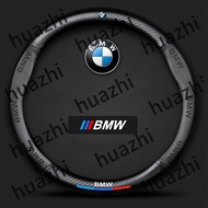 Car Steering Wheel Cover 38CM Carbon Fiber PU Leather Bmw E39 E36 E46 F10 F30 E90 E30 E60 G20 X1 X3 