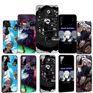 OPPO R7 R7S Plus R15 R17 Pro R19 A83 230806 Black soft Phone case Jujutsu Kaisen Gojo Satoru Anime cartoon