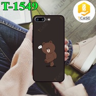 Tcase Case For iphone 7 plus With Cute Brown Bear Image