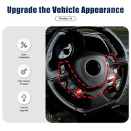 True carbon fiber Steering wheel button decorative panel cover For Ferrari 458 Italia 458 Spider 458