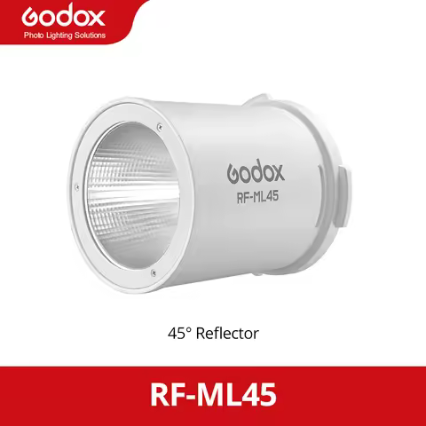 Godox ML100R Accessories RF-ML45 Lens Reflector ML-CFL5 Silicone Fresnel ML-CS30 ML-SF3030 Softbox