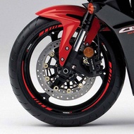 HONDA Motorcycle 17 Inch  Wheel Rim Reflective  Sticker Decal for  WAVE 125 110 150 CBR500R 650F  CB