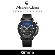 [Official Warranty] Alexandre Christie 9205BFBTBBA Women's Black Dial Stainless Steel Strap Watch