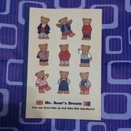 1996年Mr.Bear Dream 簿(包郵)