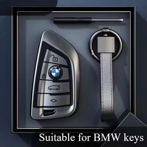 Tech-Driven Car Keycase for BMW Series - Compatible with 5 3 1 Series X5 X2 X6 X7 Blade I3 X2 Stylis