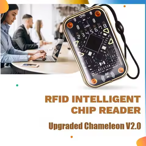 B48A Chameleon Ultra V2.0 RFID Smart Chip Reader Smart Card Emulator+2X8268 Keychain 125K 13.56M Car