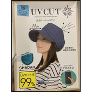 Uv Cut Shadan Gatsby Hat Cool Max Blue Hat Japan